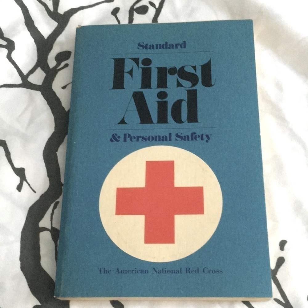 1973 American National Red Cross Standard First Aid & Personal Safety Paperback